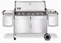 Weber 7770001 Summit Platinum B6 Propane Grill, Stainless Steel