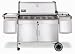 Weber 7770001 Summit Platinum B6 Propane Grill, Stainless Steel
