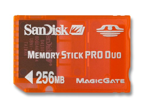 SanDisk 256Mb Memory Stick Pro Duo (PSP)