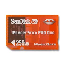 SanDisk 256Mb Memory Stick Pro Duo (PSP)