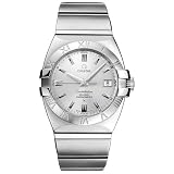 Omega Constellation Mens Silver Dial Stainless Steel Automatic Double Eagle Watch 1501.30 by Omega