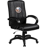 Home Office Chair with NHL Logo Panel Team: New York Islanders