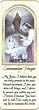 12 Mini-Bookmark Remembrances with Communion Prayer in English, 2.25" x 6" - Girl