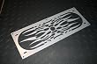 Triple Tribal Universal Radiator Cover Silver