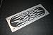 Triple Tribal Universal Radiator Cover Silver Image