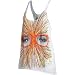Volcom Juniors Eyeball Explosion Hi-Low Tank Tee, White, Large Volcom Juniors Eyeball Explosion Hi-Low Tank Tee, White, Large