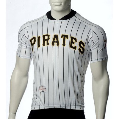 MLB Pittsburgh Pirates Men's Cycling Jersey Size: X-Large