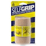 SelfGrip Maximum Support Self-Adhering Athletic Tape / Bandage, 4 Inch, Beige - 1 ea