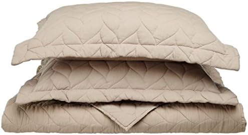 Universal V Berth Quilt Cover Set - Taupe - Fits all Sailboats under 40 Feet And Smaller Motor Boat V Berths - Great Gift For Boaters!