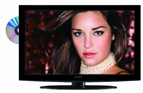 Viore LCD26VH59 26-Inch LCD HDTV with Built-In DVD Player, Black