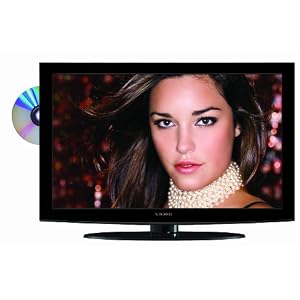 Viore LCD26VH59 26-Inch LCD HDTV with Built-In DVD Player, Black