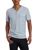 Kenneth Cole Men's One Pocket Henley Shirt