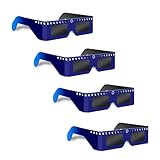 太陽日食メガネ　4枚セット