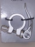 Seat Post Clamp Chrome Quick Release 34.9 1-3/8