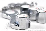 Nissan Nismo 4 Tire Valve caps with Wrench