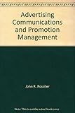 Advertising communications & promotion management