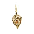 14K Yellow Gold Citrine and Peridot Charm/Pendant