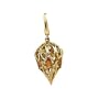 14K Yellow Gold Citrine and Peridot Charm/Pendant