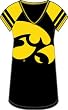 Iowa - Football Jersey Nightshirt - Next Gen Iowa - Football Jersey Nightshirt - Next Gen