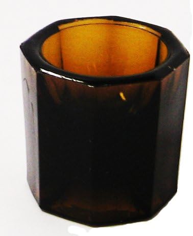 Glass Dappen Dish Dark-Brown.