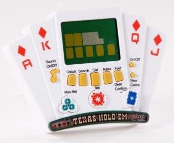 TEXAS HOLD'EM Las Vegas Casino Corner Poker Showdown Handheld Game