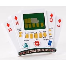 Las Vegas Casino Corner Texas Hold’em Poker Showdown Handheld Game