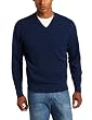 Pendleton Mens Long Sleeve Tuck Stitch V-Neck Sweater