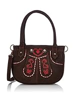 Krüger Madl Bolso asa de mano (Marrón Oscuro)