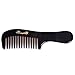 Breezelike Wide Tooth Hair Comb with Premium Gift Box, Round Handle, Detangling Massage Horn Comb