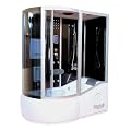 ALL IN 4in1 (links) - Duschtempel, Whirlpool, Dampfsauna, Duschkabine