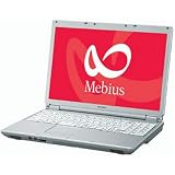 シャープ Mebius 15.4型ワイドノート PC-WE50N