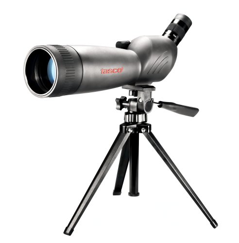 Tasco World Class 20-60x80 Zoom Spotting Scope w/Car Window Mount, Tripod & 45 degree EP