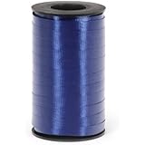 Berwick 3/8-Inch Wide by 250 Yard Spool Super Curl Crimped Splendorette Curling Ribbon, Navy