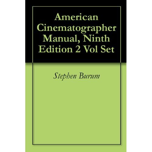 American Cinematographer Manual