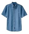 Port & Company Short Sleeve Denim Shirt (SP11)