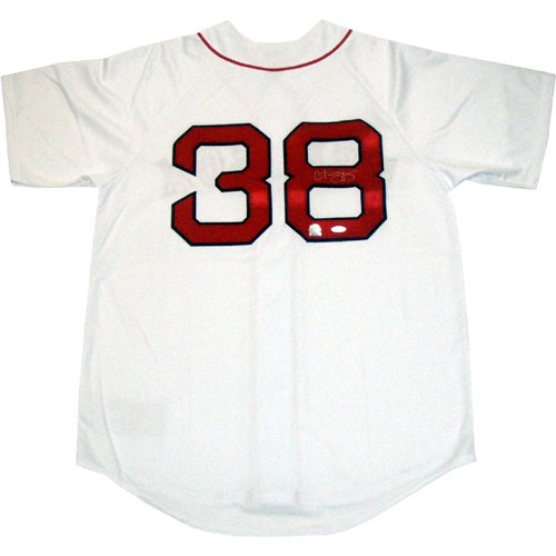 Steiner Sports Boston Red Sox Curt Schilling Autographed Replica Home Jersey - Signed On Back Number