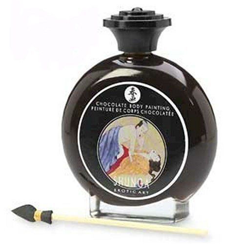 Shunga Chocolate Body Paint - 3.5-Ounce Bottle