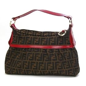 Fendi Chef Bag 8Br448 - Zucca Red