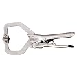 CH Hanson 06201 7-Inch Self-Adjusting Locking C-Clamp with Swivel Pads
