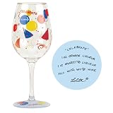Celebrate Acrylic Wine Glasses - Set of 2