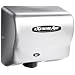 American Dryer ExtremeAir GXT9-SS Stainless Steel Cover High-Speed Automatic Hand Dryer, 10-12 Second Dries, 100-240V, 1,500W Maximum Power, 50/60Hz