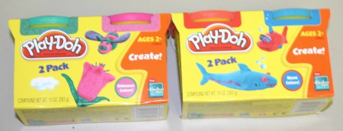 Childrens Toyshop  Toys : Play-doh Shimmer Jewel ( 2 Pack )