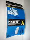 Vacuum Cleaner Bags -- Designed to fit Hoover Type A, Bissell Upright Style 2 -- Pkg of 3
