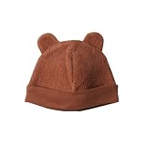 Zutano Fleece Hat, Chocolate - 0-6 Months