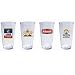 License Pint Glass Set Lone Star Blatz Schmidt Olympia