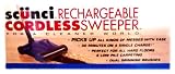 Scunci Rechargeable Cordless Sweeper Model 52148