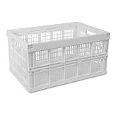 Heavy Duty Collapsible Crate - White