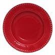 Majolica Ceramic Rouge Pottery Large Pasta Bowl Red 14" D 28oz