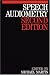 Book Speech Audiometry (Exc Business And Economy (Whurr))