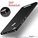 WOW Imagine(TM) All Sides Protection "360 Degree" Sleek Rubberised Matte Hard Case Back Cover For XIAOMI MI REDMI 3S PRIME - Pitch Black RS.265.00